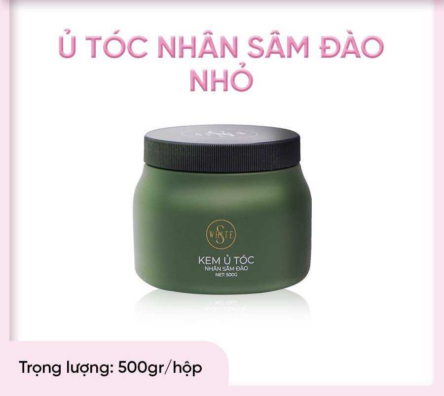[MẪU MỚI]Kem Ủ Tóc Nhân Sâm Đào SWhite làm tóc chắc khỏe 500g