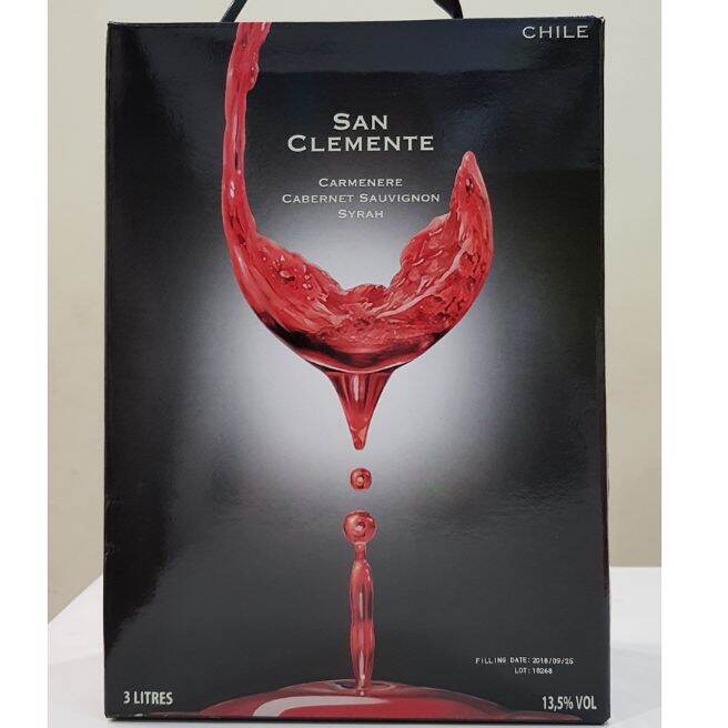 Vang Bịch Chile San Clemente 3L Nhập Khẩu