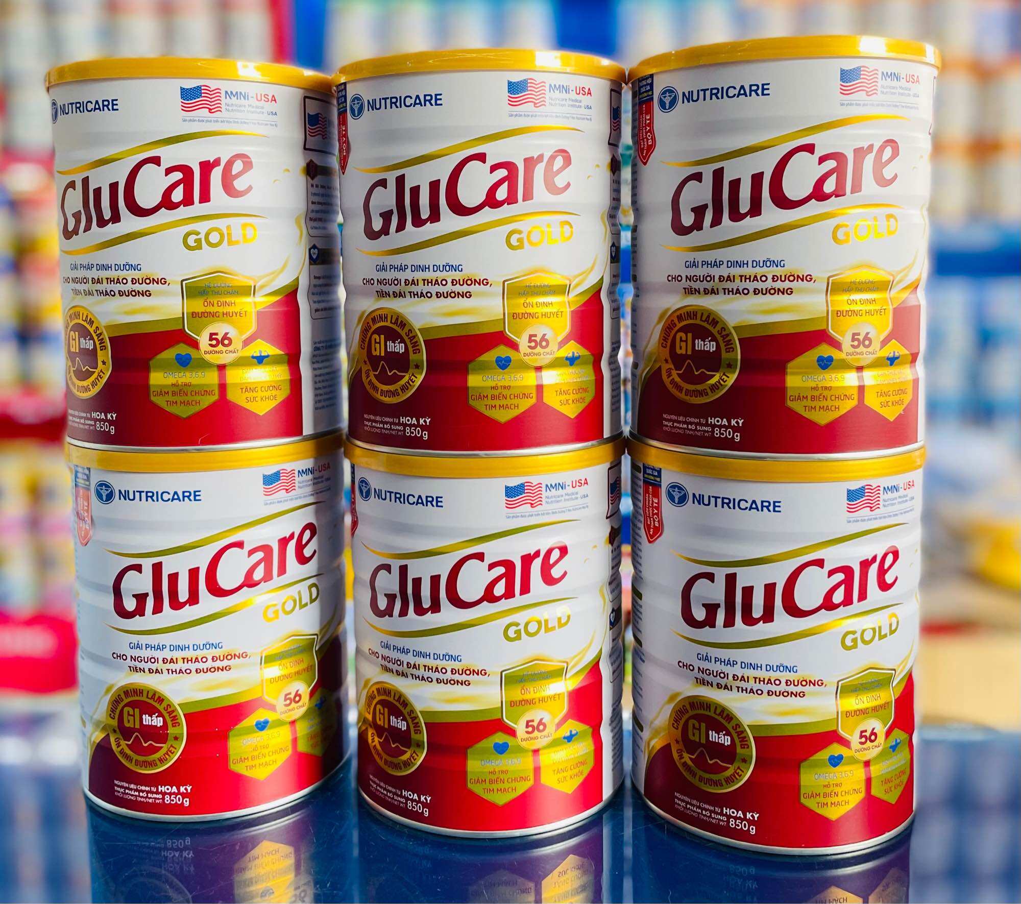 Sữa bột Nutricare Glucare Gold -dinh dưỡng cho người tiểu đường