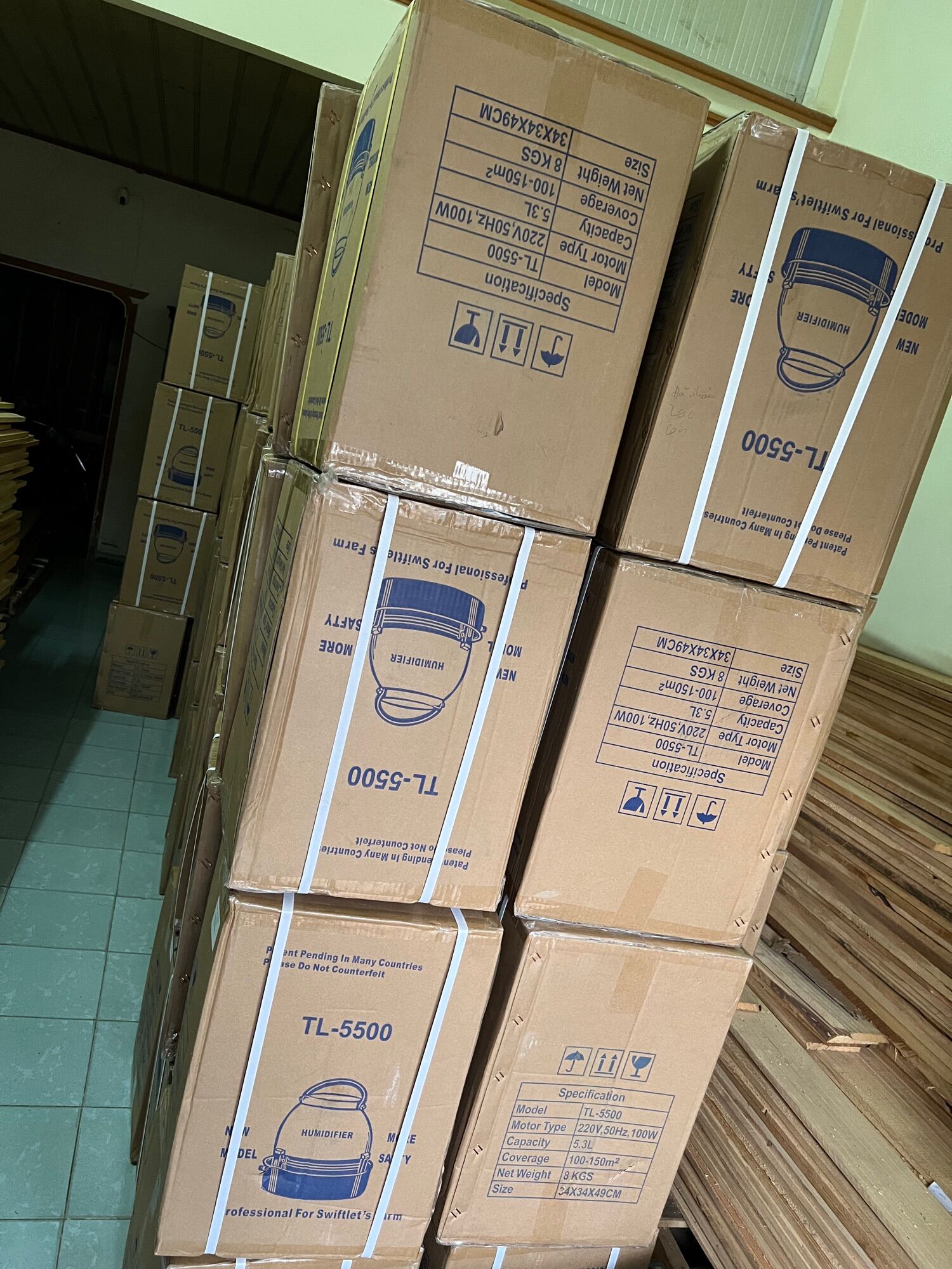 Máy phun sương gà TL 5500 Nhà Yến