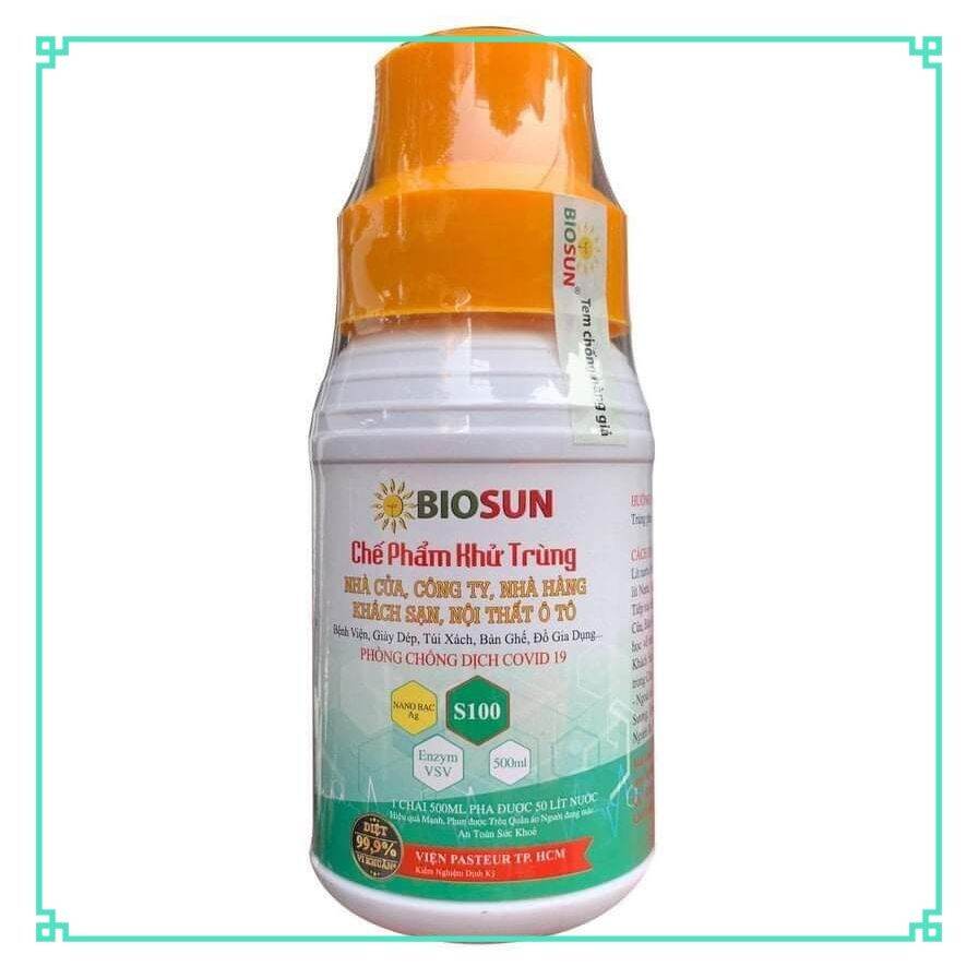 CHẾ PHẨM KHỬ TRÙNG SINH HỌC BIO SUN - An Toàn Cho Gia Đình - Công Ty - Nhà Máy