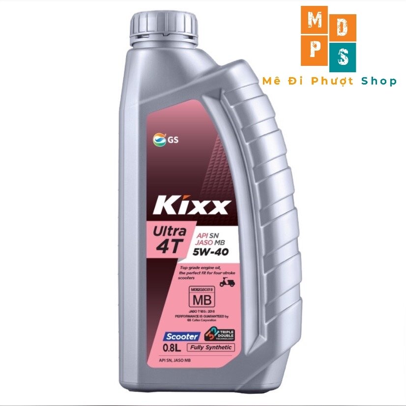 [FreeShip] Dầu Nhớt Xe Tay Ga _ Kixx Scooter 5W40 Ultra 4T 800ml _ SELL