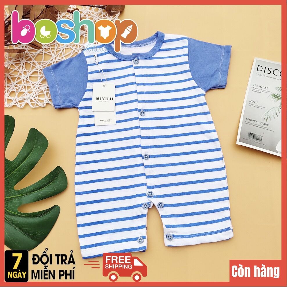 Body cộc cho bé sơ sinh chất cotton đẹp