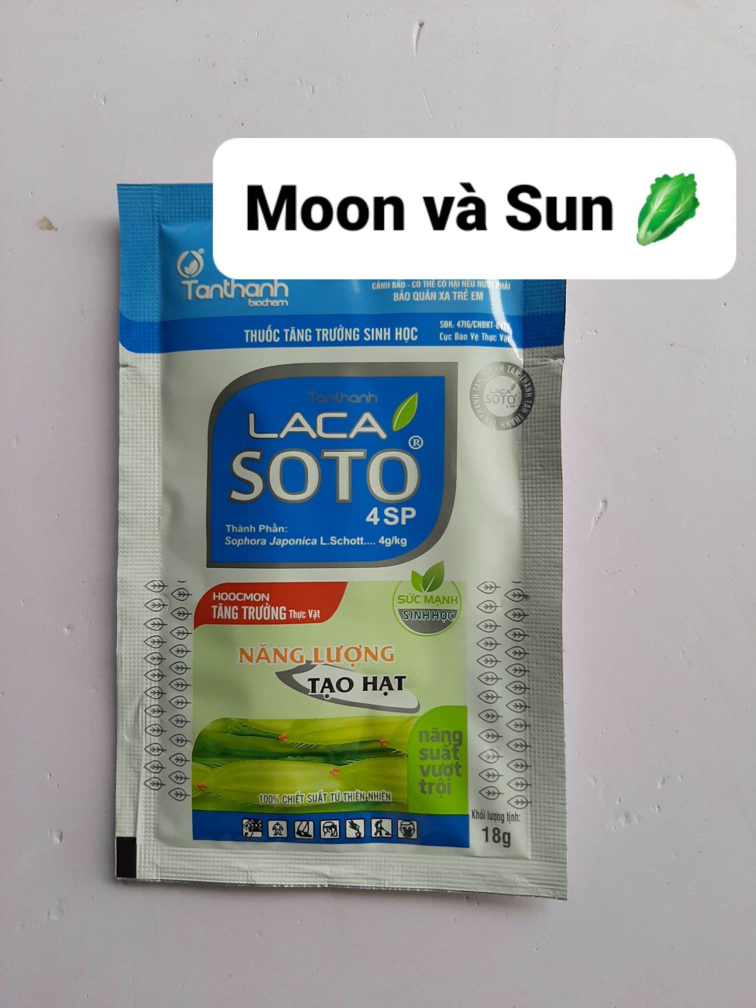 Thuốc tăng trưởng sinh học lacasoto gói 18g - nn moon và sun