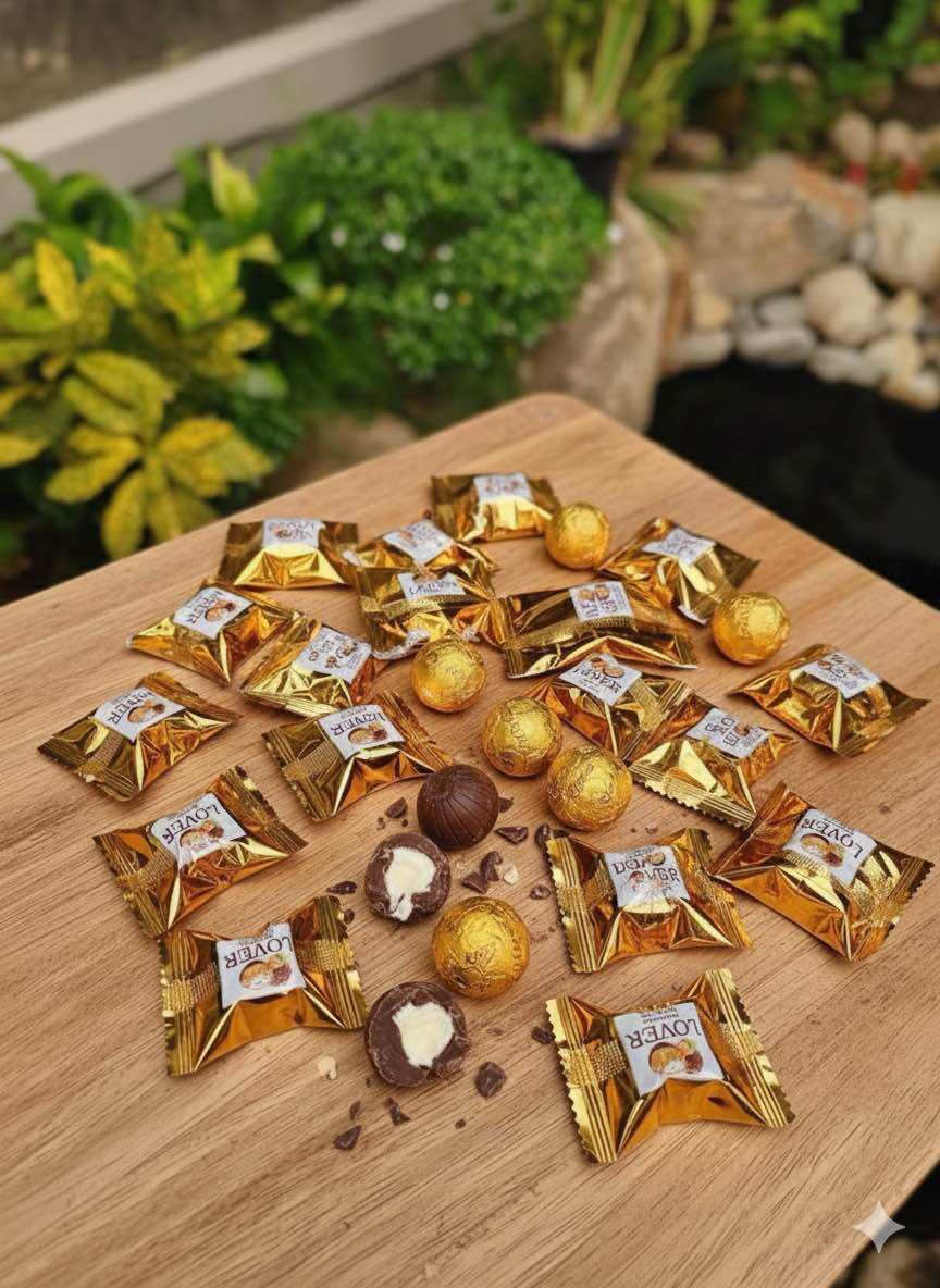 300g Bag of Super Delicious, Luxurious, Beautiful Cocoa Butter Chocolate