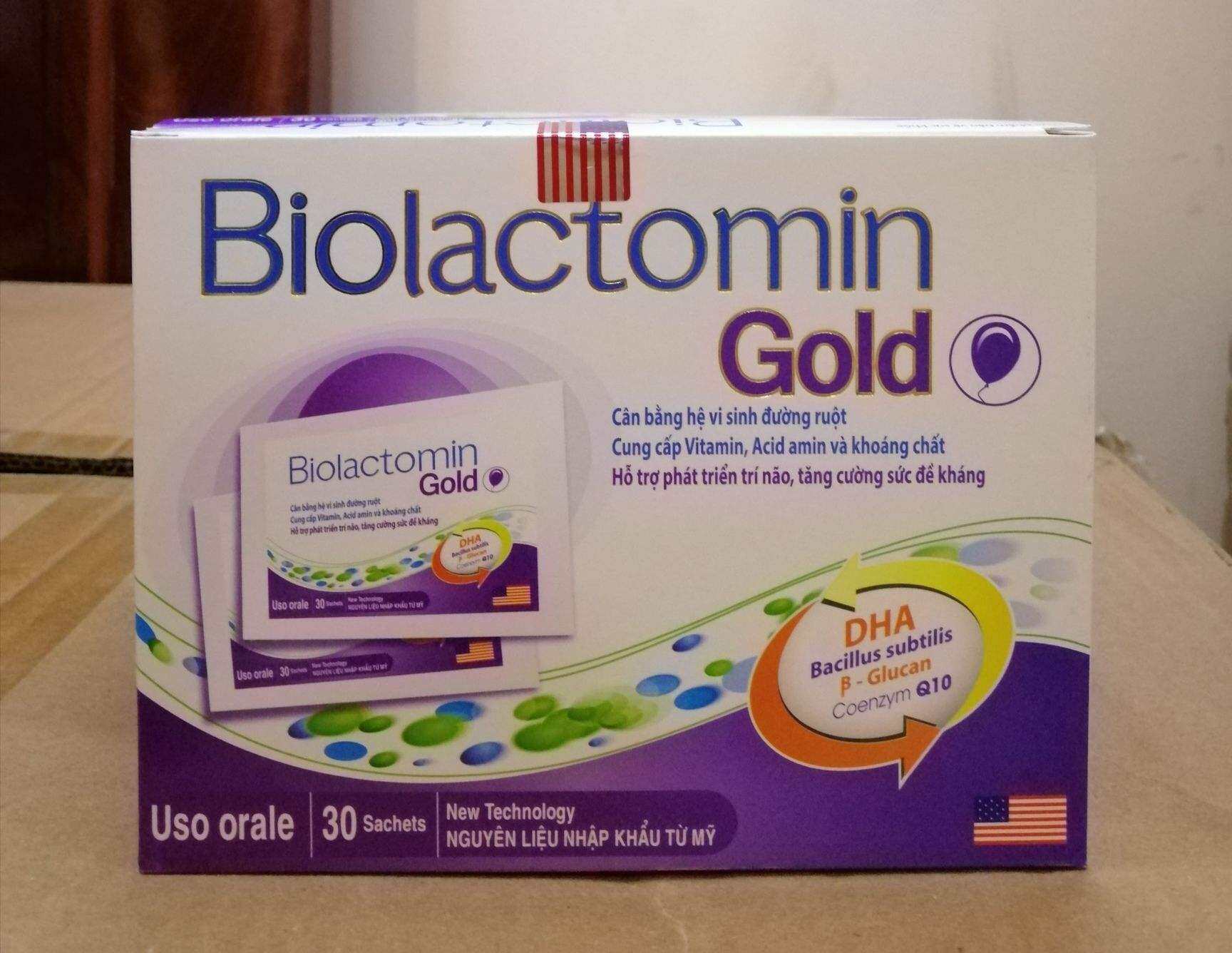 Cốm Biolactomin hỗ trợ tiêu hóa