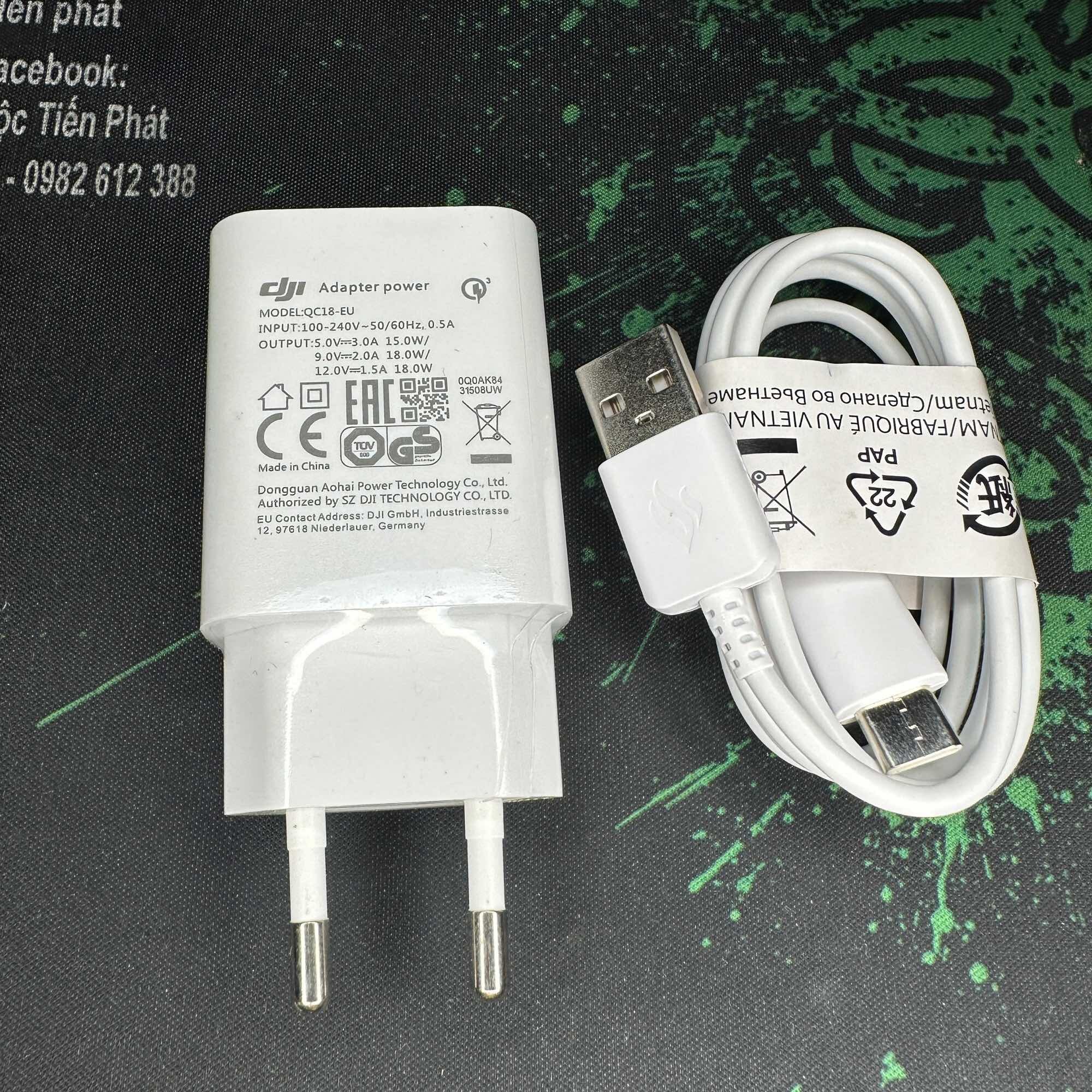 Bộ củ Cáp Vinsmart 18W chính hãng