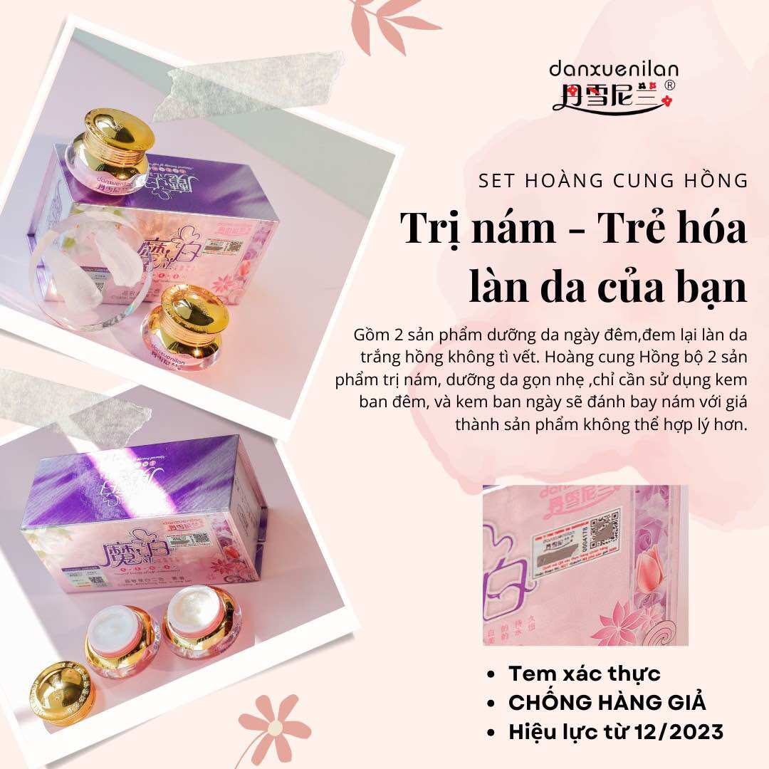 kem ngày hoàng cung hồng