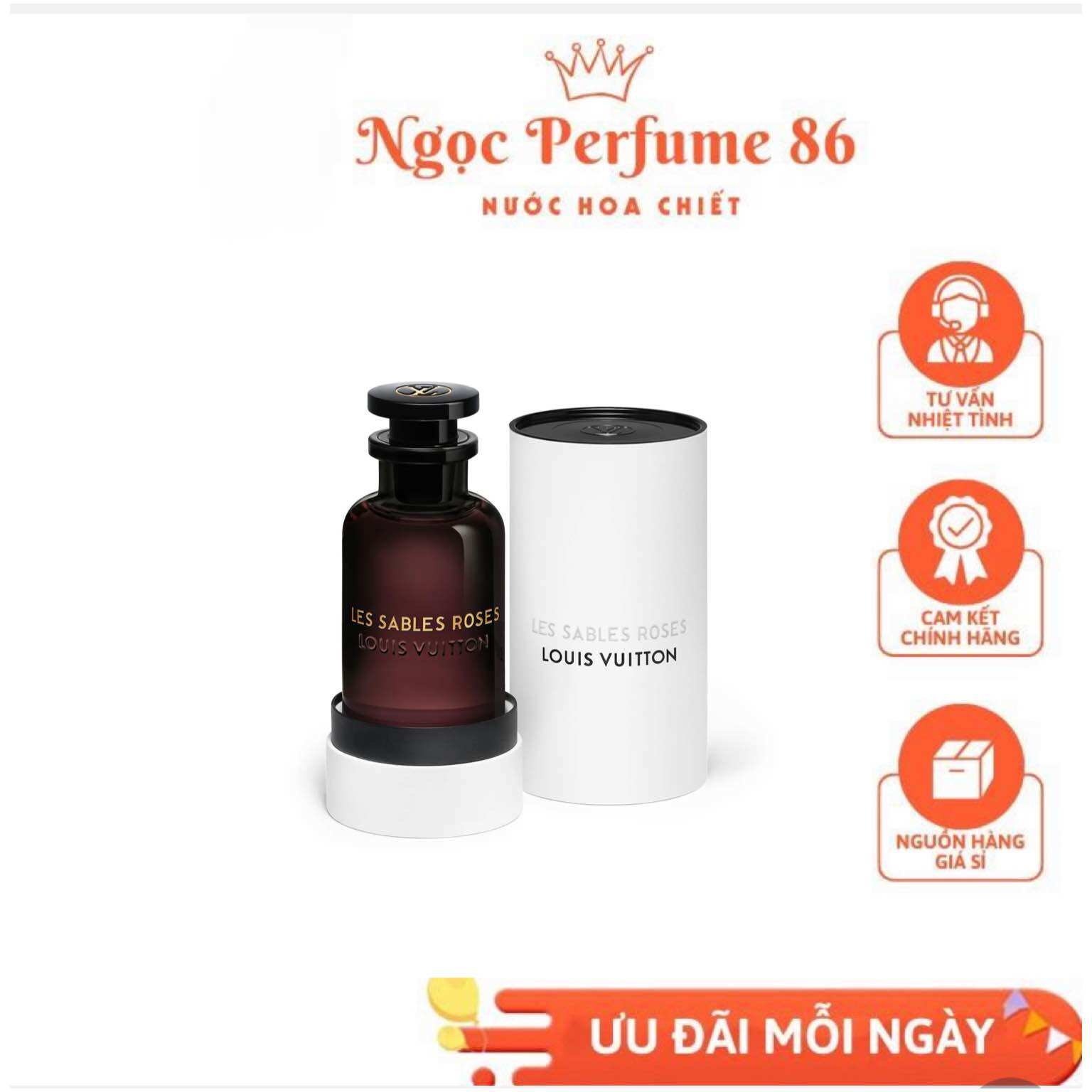 10ml Nước hoa LV Les sables - Nước hoa unisex