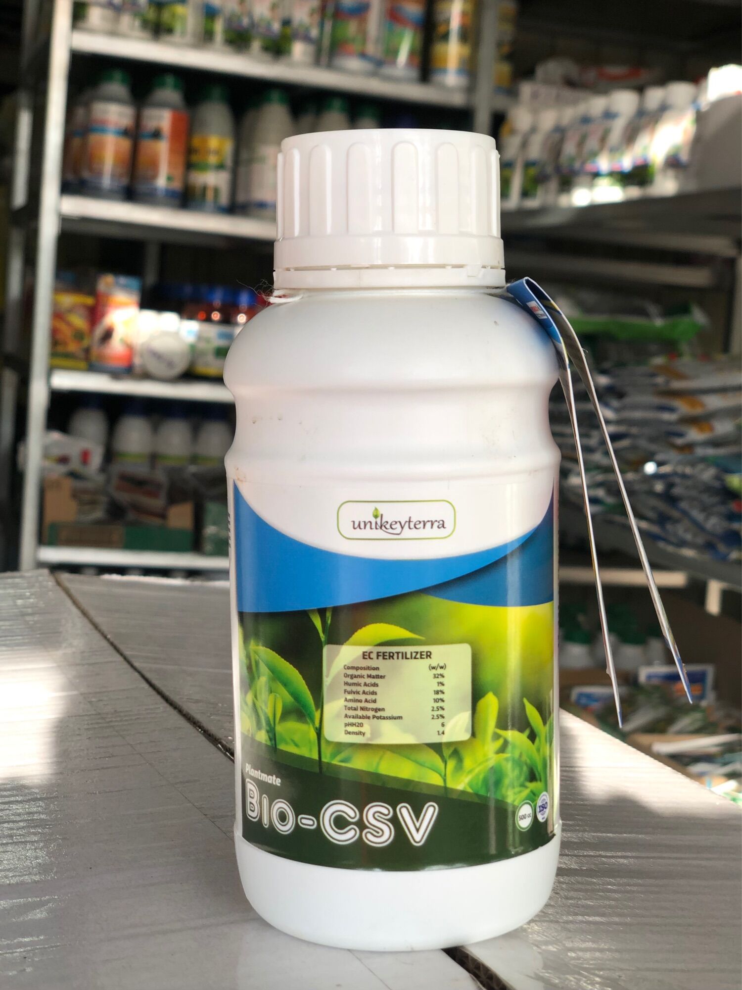 [For English] Bio- Organic Foliar Fertilizer CSV (32% Organic) *500ml