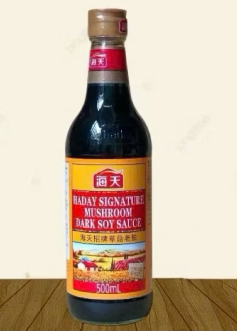 Xì dầu hương nấm thượng hạng Hải Thiên - HADAY chai 500ml