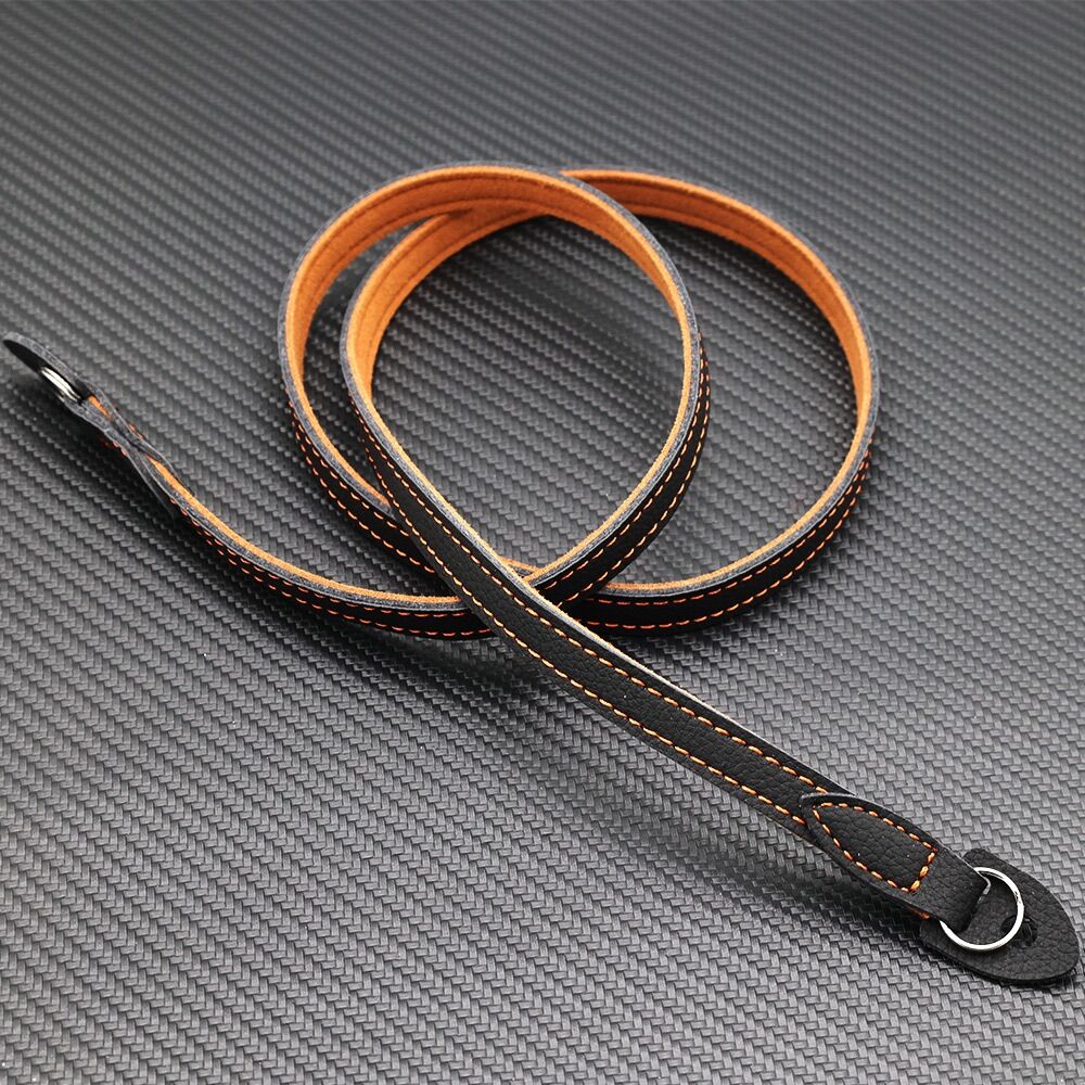 Dây đeo máy ảnh da thật 2 lớp handmade - S200