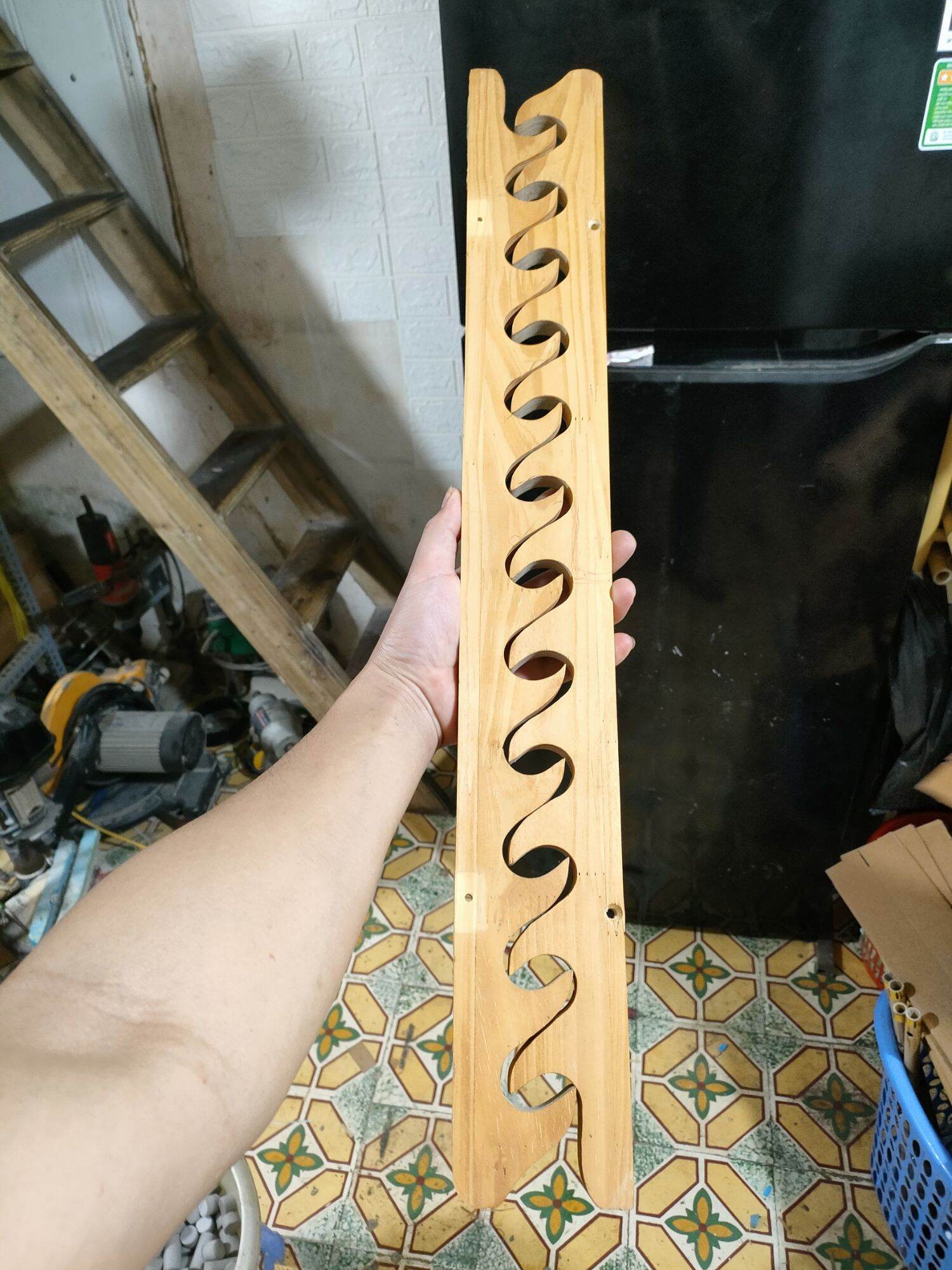 Kệ Treo Sáo Tiêu 12 Tầng