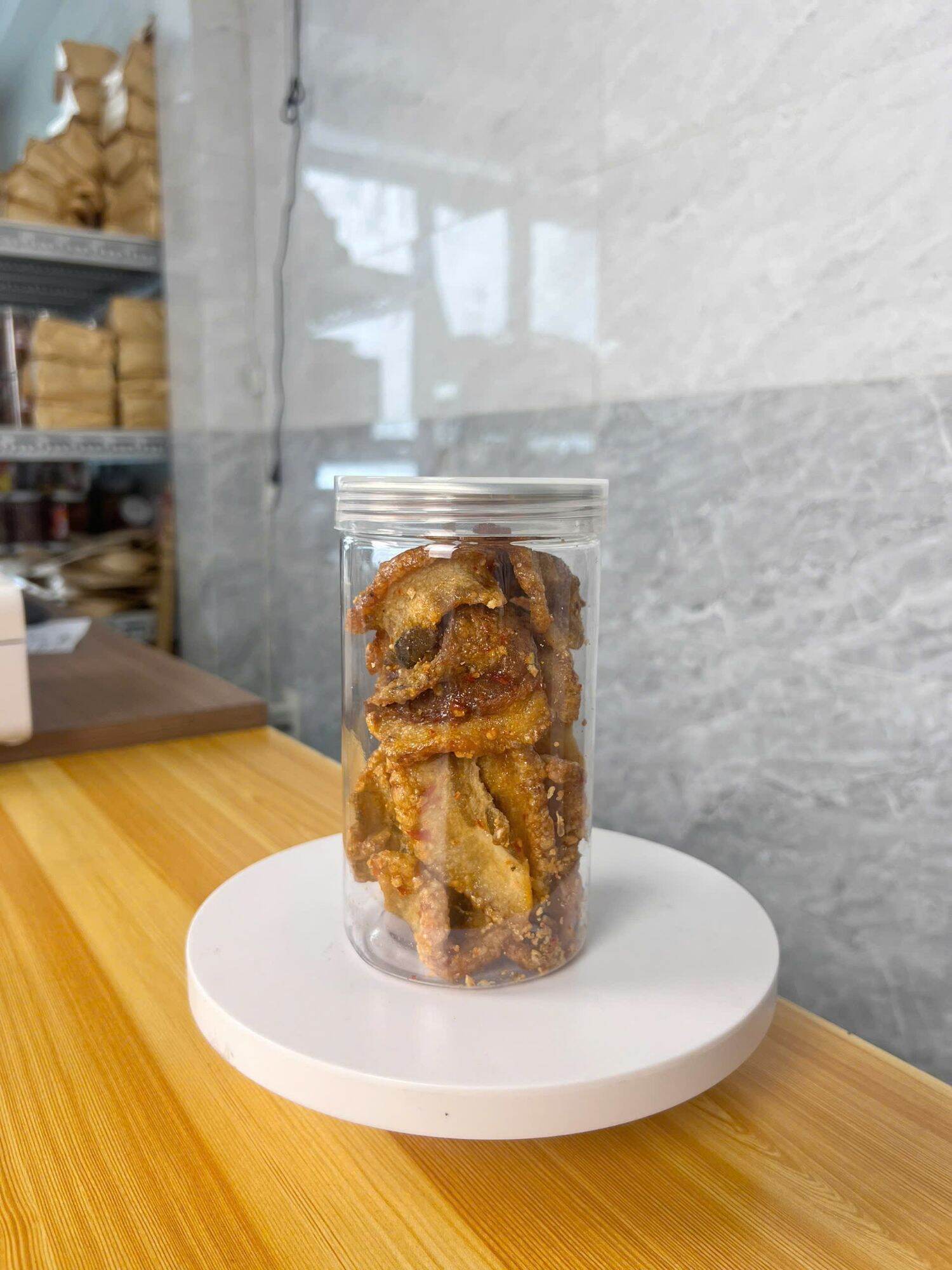 Tóp mỡ cháy tỏi giòn thơm SK FOOD