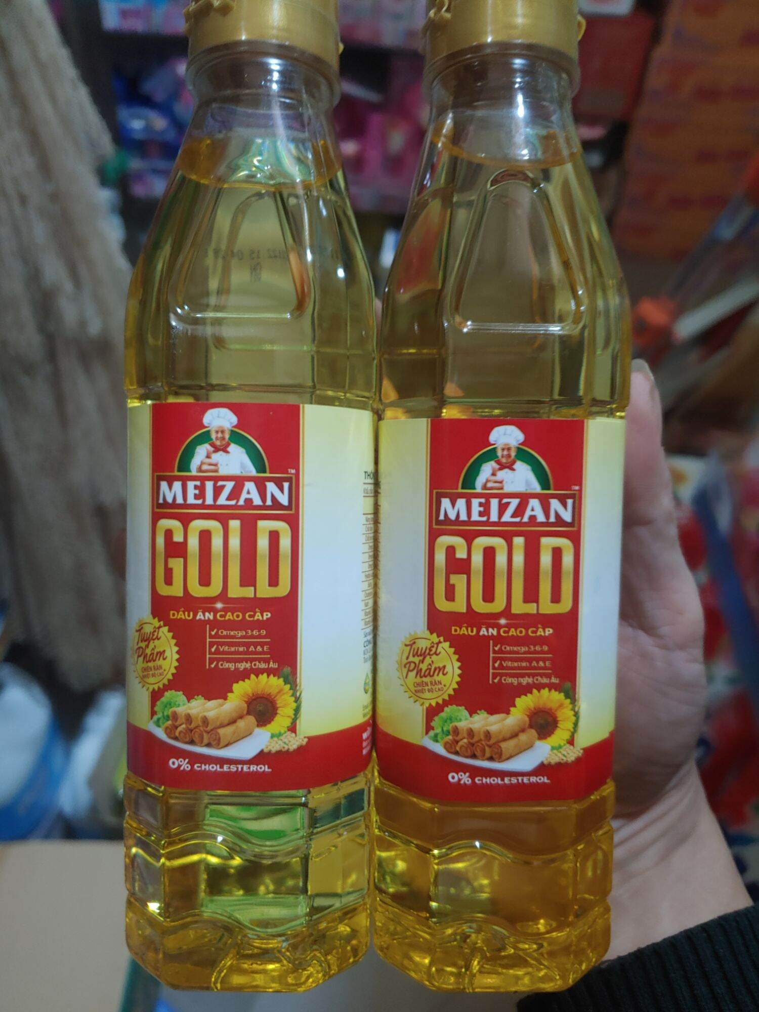 Dầu ăn Meizan chai 400ml