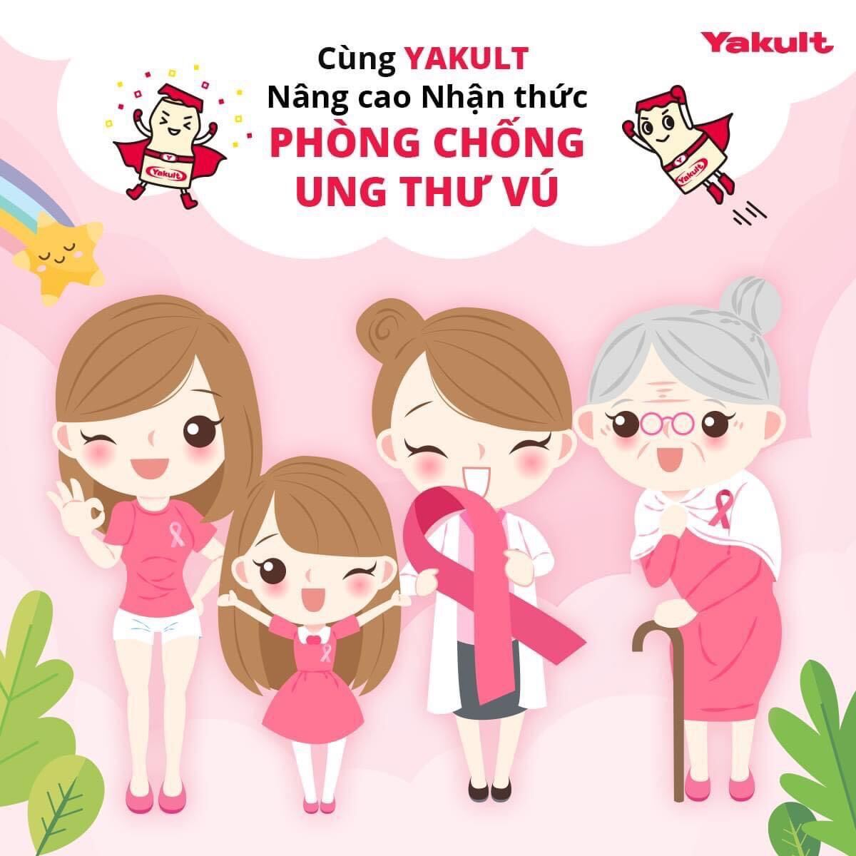 Sữa chua uống lên men Yakult / 20 chai