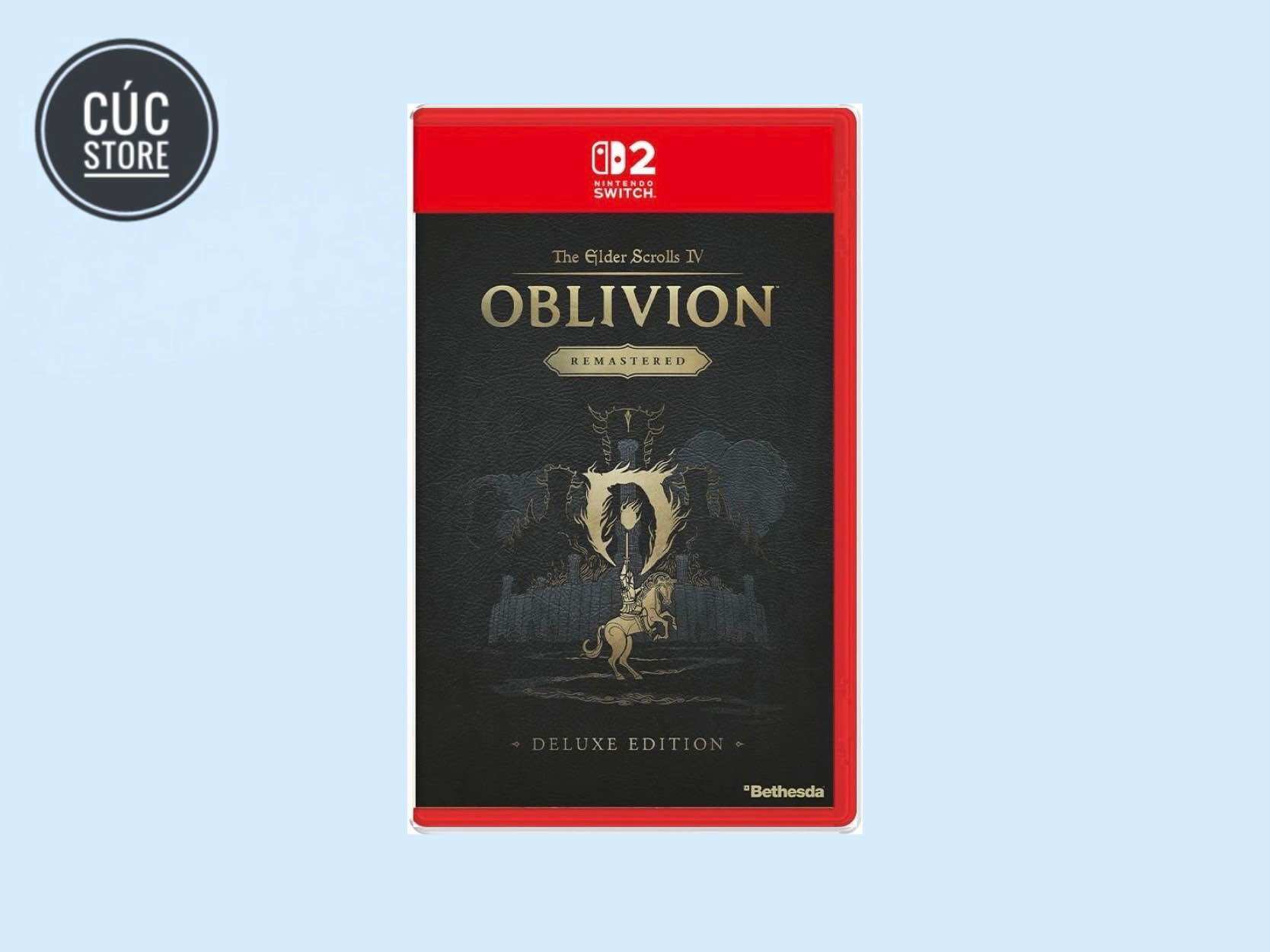 Băng chơi game Nintendo Switch 2: The Elder Scrolls IV: Oblivion Remastered