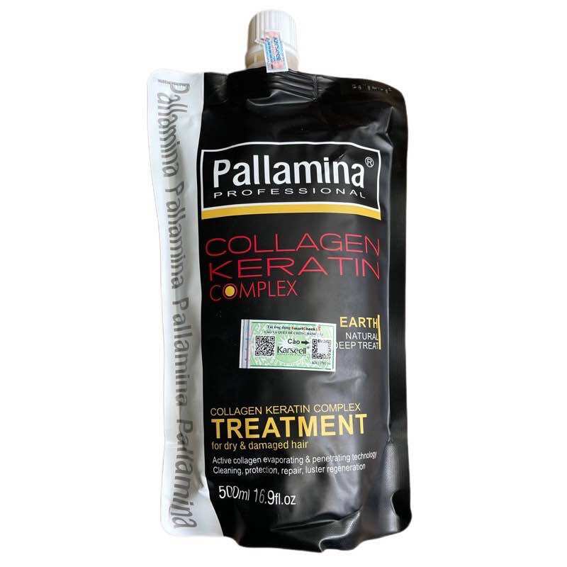 Hấp Dầu Pallamina Collagen Keratin Complex 500ml NEW