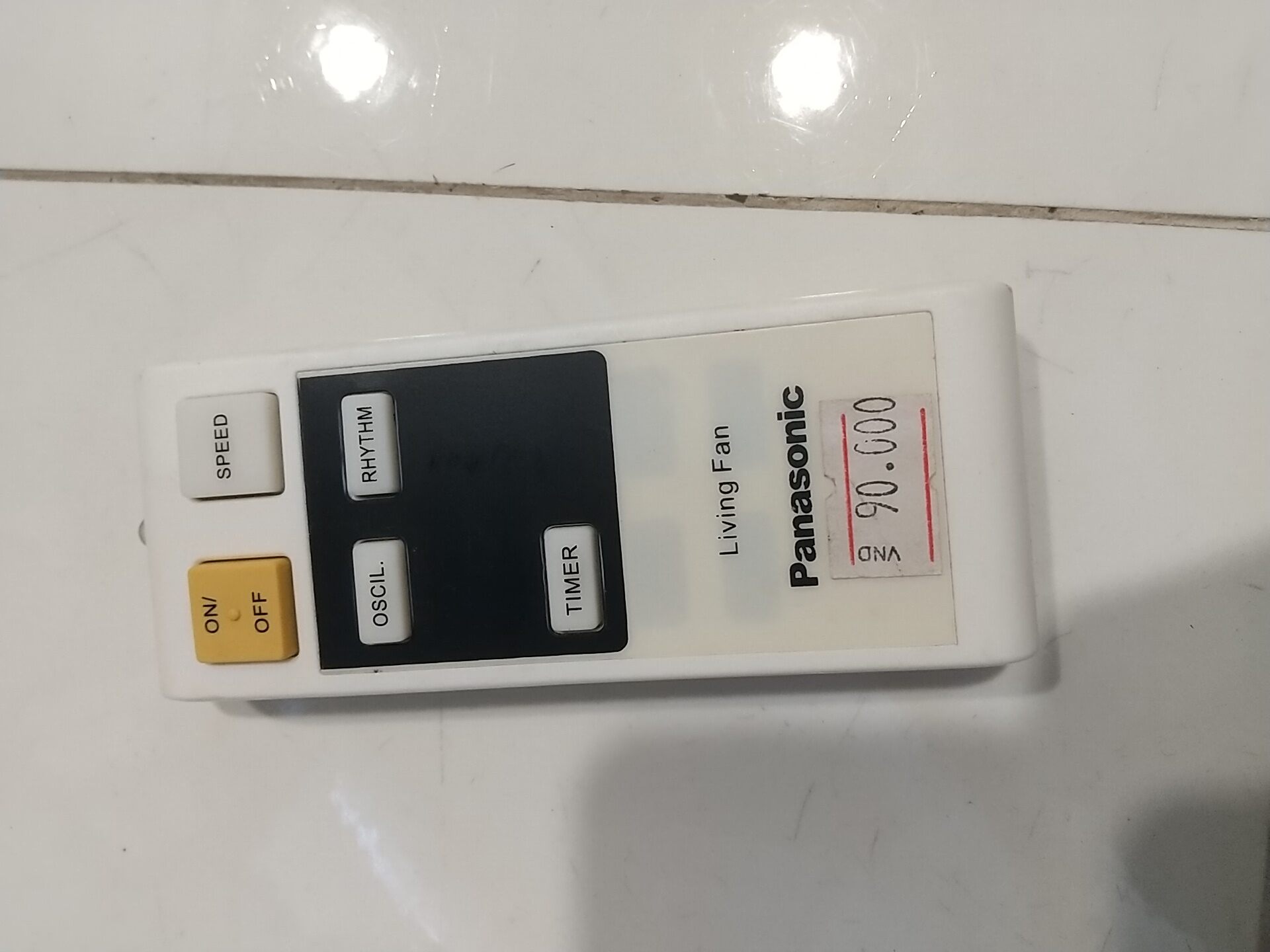 Remote quạt Panasonic điều khiển Quạt điện Panasonic