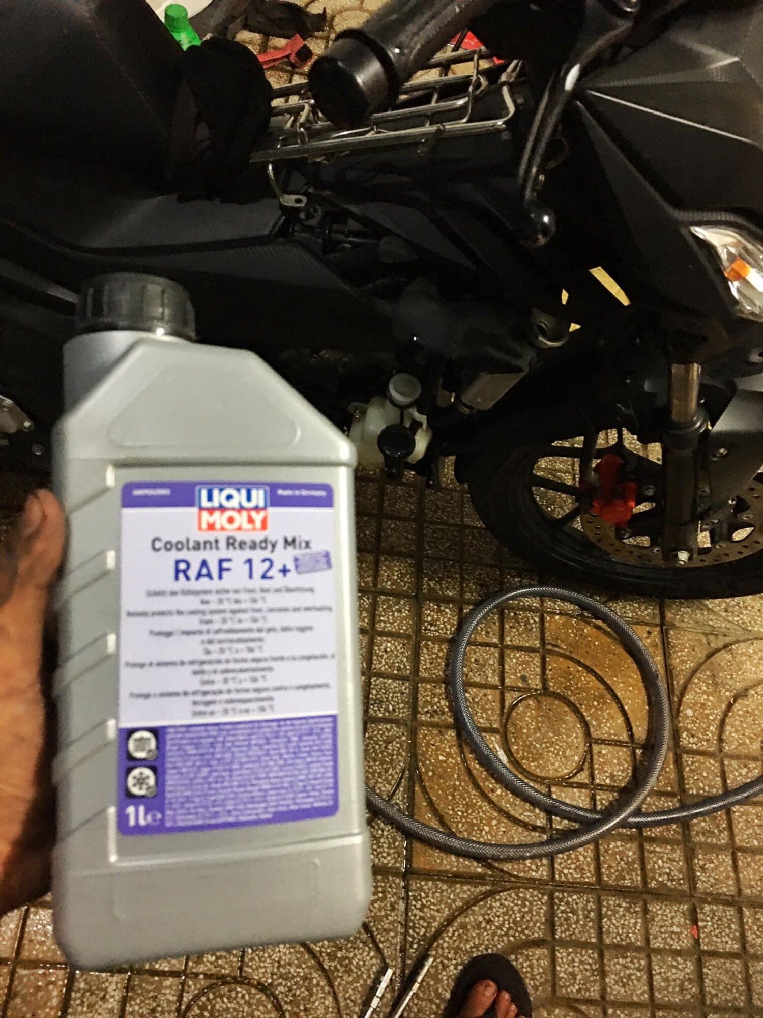 Nước mát Liqui MoLy RAF 12+cho xe máy 1L