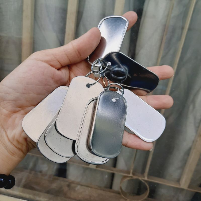 Combo 2 Dụng cụ cạo gió, thẻ bài cạo gió inox nhỏ gọn tiện dụng
