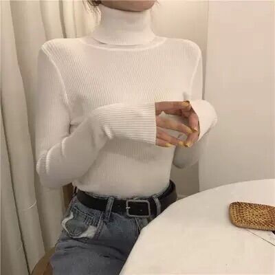 Áo len cổ lọ áo cổ bẻ chất len mềm mịn A01