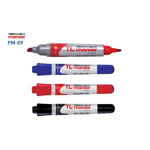 Bút dạ dầu hai đầu thiên long pm-09