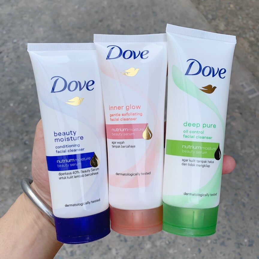 Sữa rửa mặt Dove giá siêu rẻ 100ml thơm