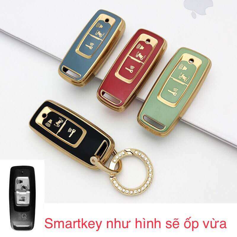  Ốp TPU chìa khoá Smartkey 2 NÚT xe Vision  SH  sh mode  lead  winner  Air blade Cao Cấp   không phai màu   