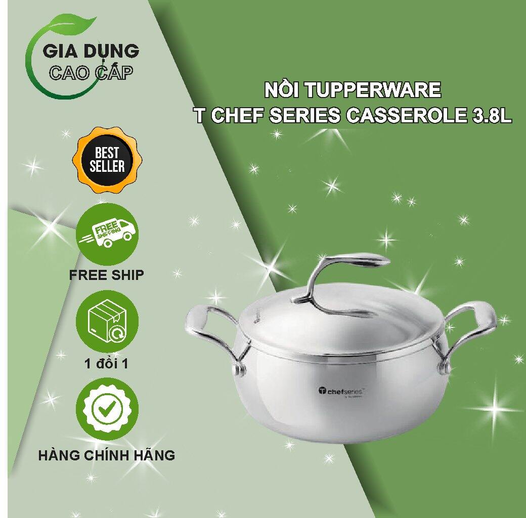 Nồi t chef series casserole 3.8l
