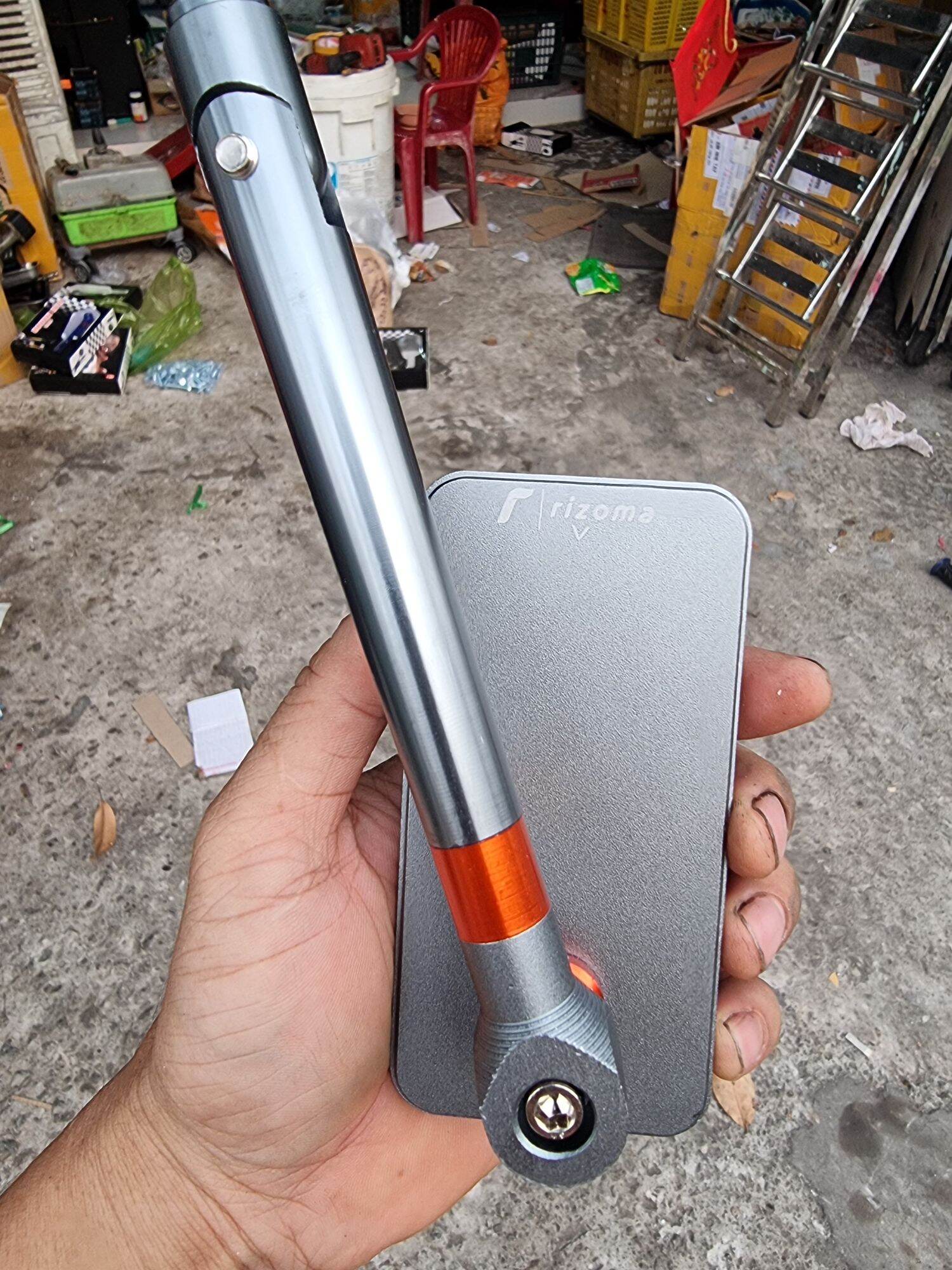 Gương chiếu hậu vuông rizoma (1 cây)