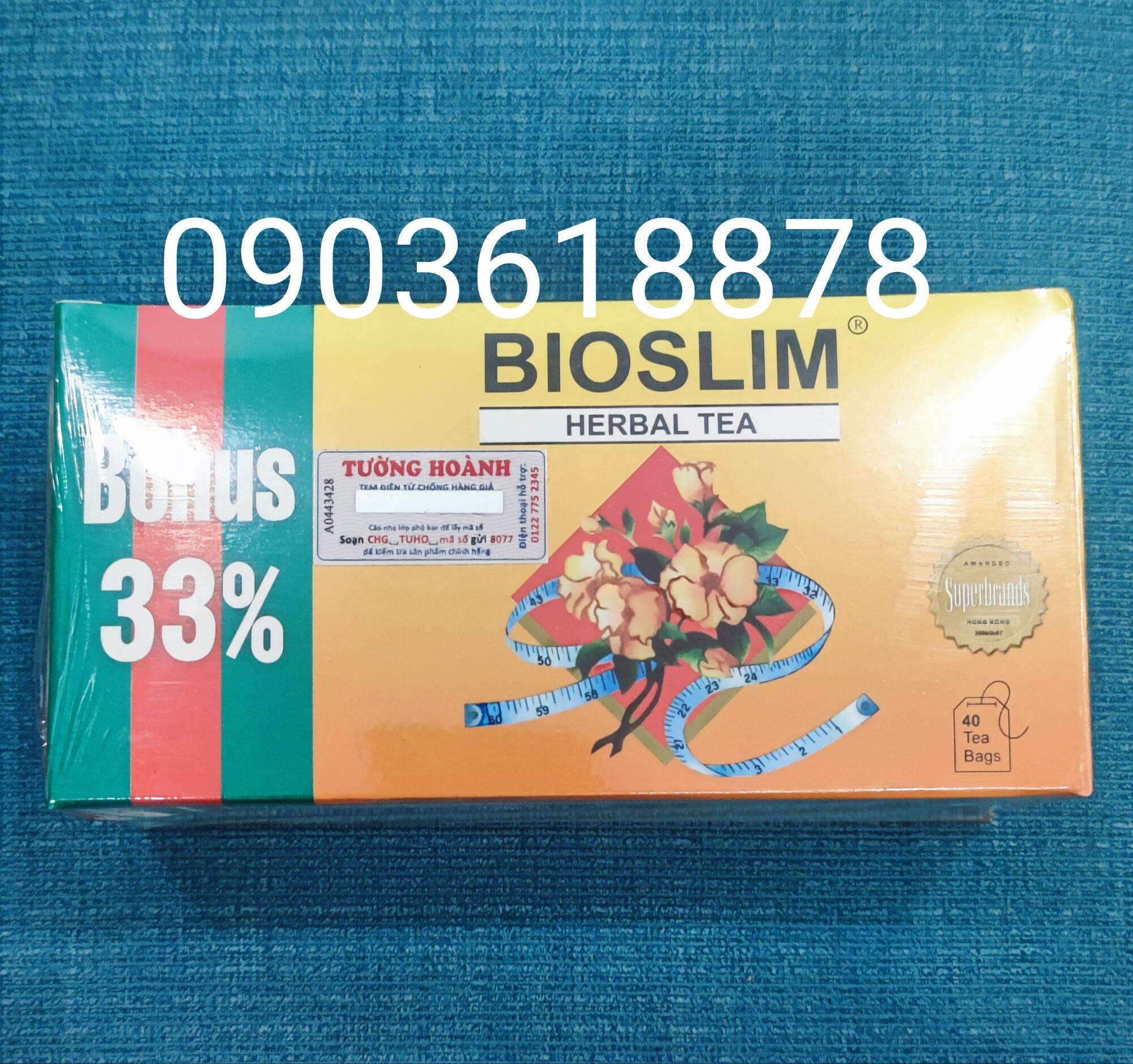 Bioslim trà bảo tú lệ hộp thường