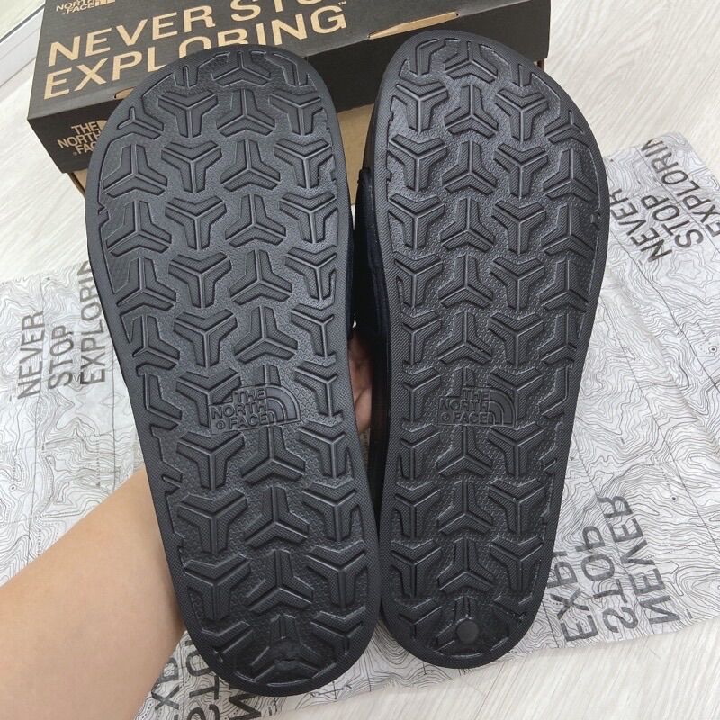 [Chính hãng] Dép The North Face Black White