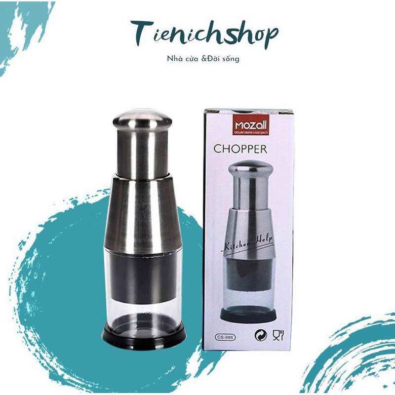 Dụng cụ dập hành tỏi ớt đa năng