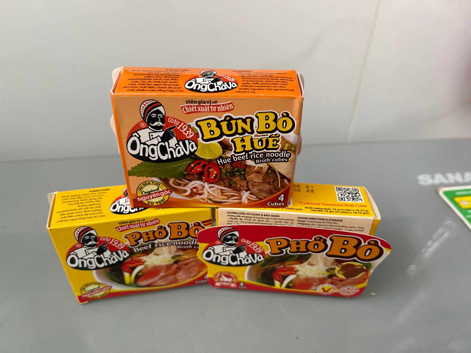 Hộp viên gia vị nấu phở bò, bún bò 75gr