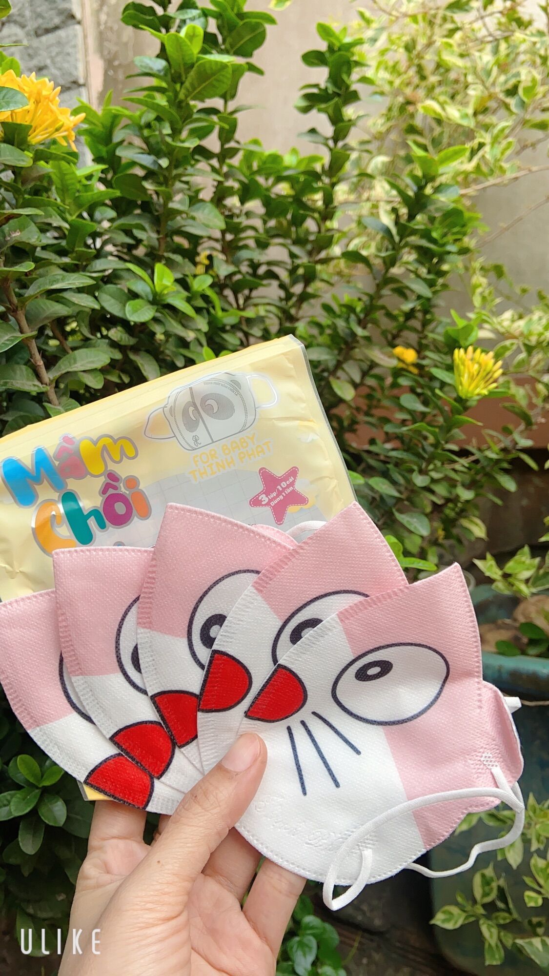Khẩu trang Mầm chồi lá Thịnh Phát-Thùng 100 cái