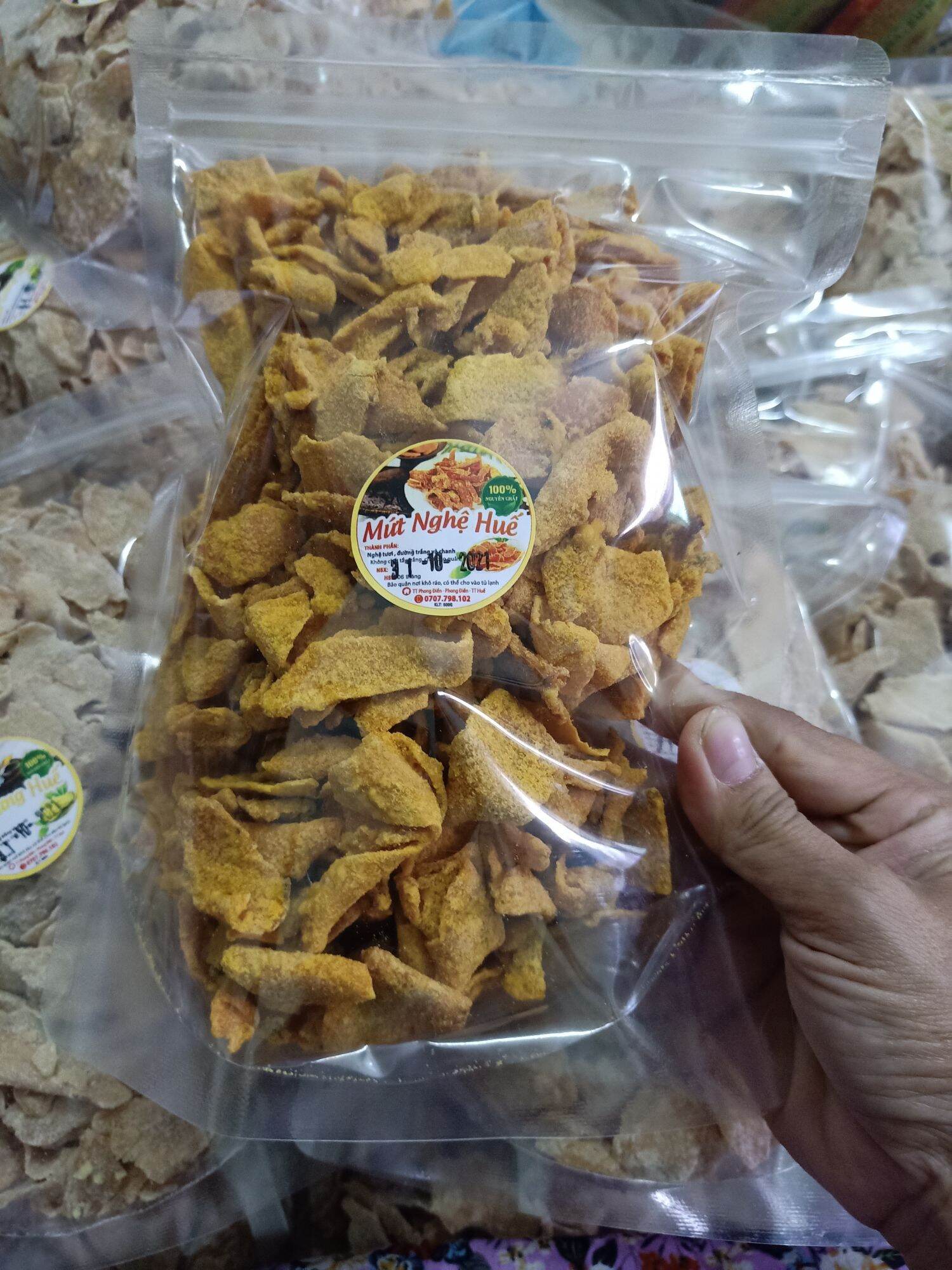 Mứt nghệ nhà làm, Mứt Huế gói 1kg