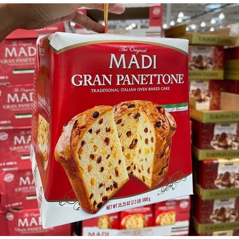 Bánh mì ý madi gran panettone 1000gr - date 7/2022