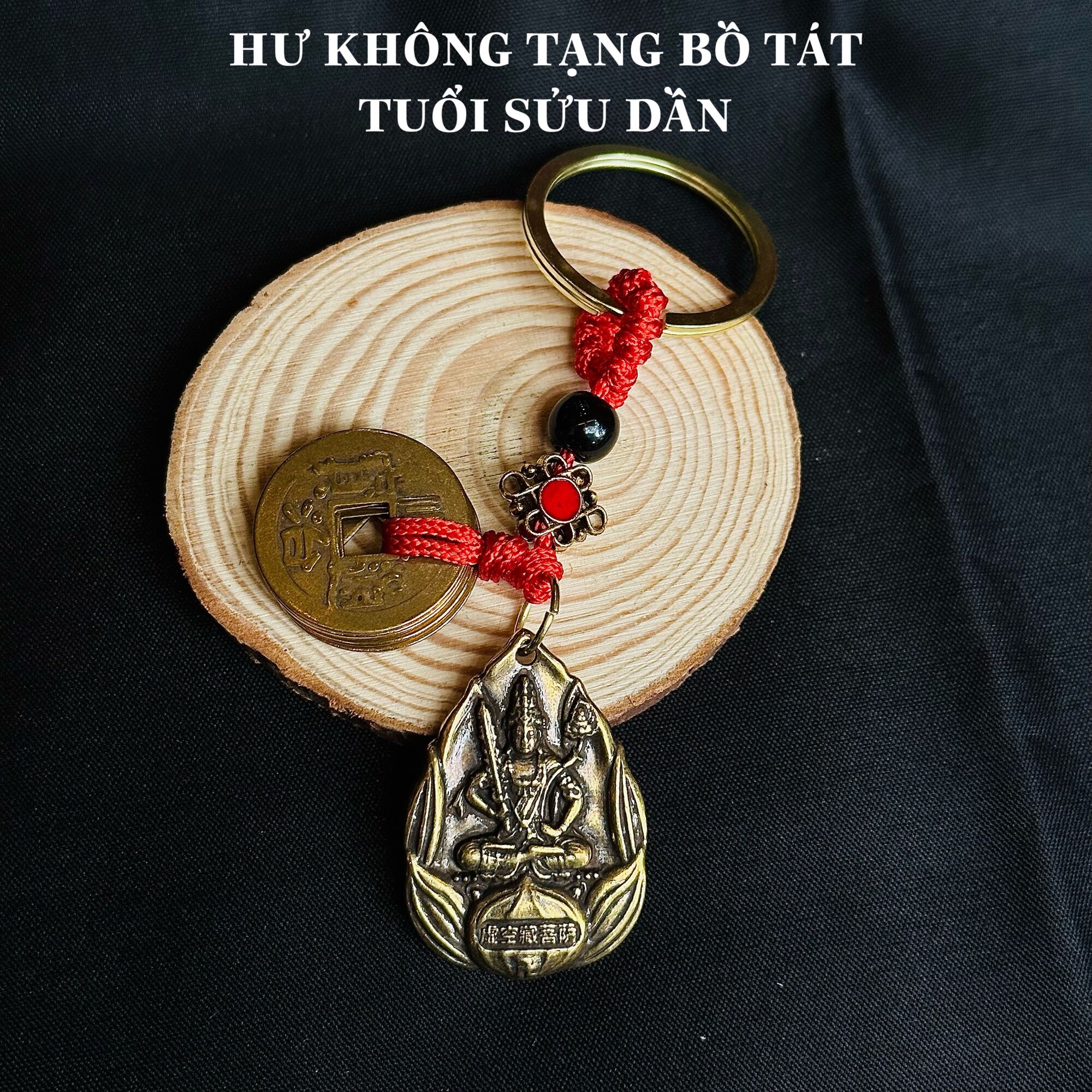 Móc Khoá 8 Vị Phật Bản Mệnh Phù Hộ 12 Con Giáp - Móc Khoá 5 Xu Ngũ Đế - Móc Khoá Đồng Vàng