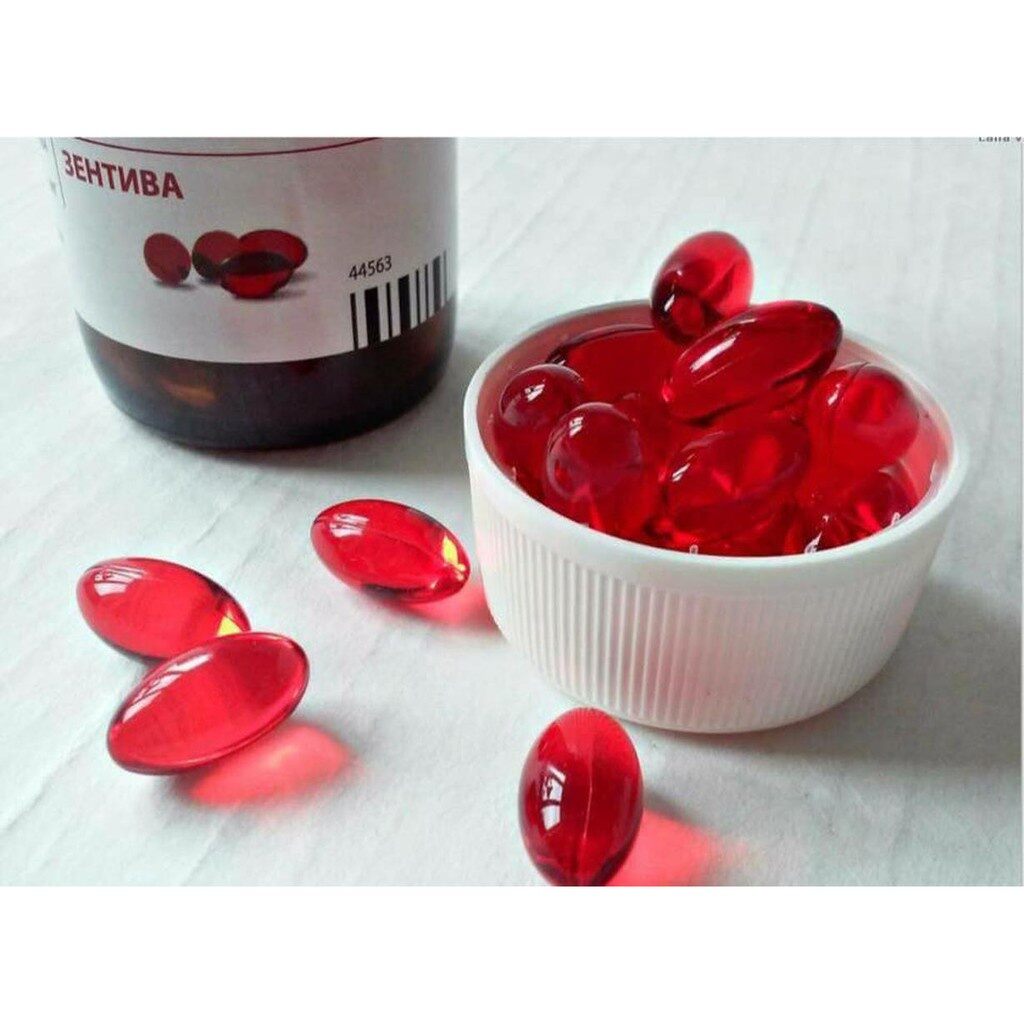 Viên Uống Vitamin E Đỏ Nga Chính Hãng