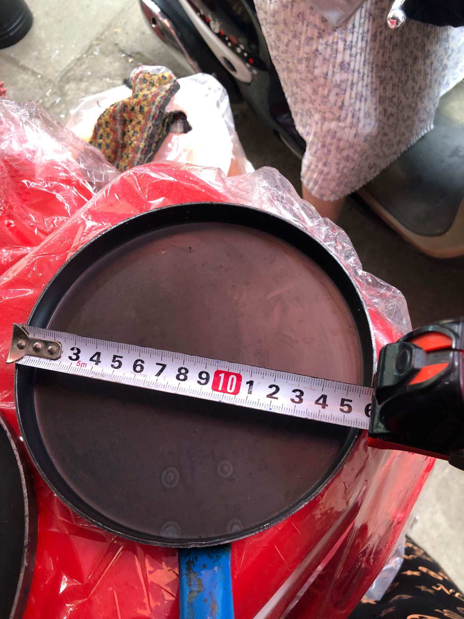 Khuôn Đổ Bánh Xèo Bình Định (Kèm Cán Gỗ)