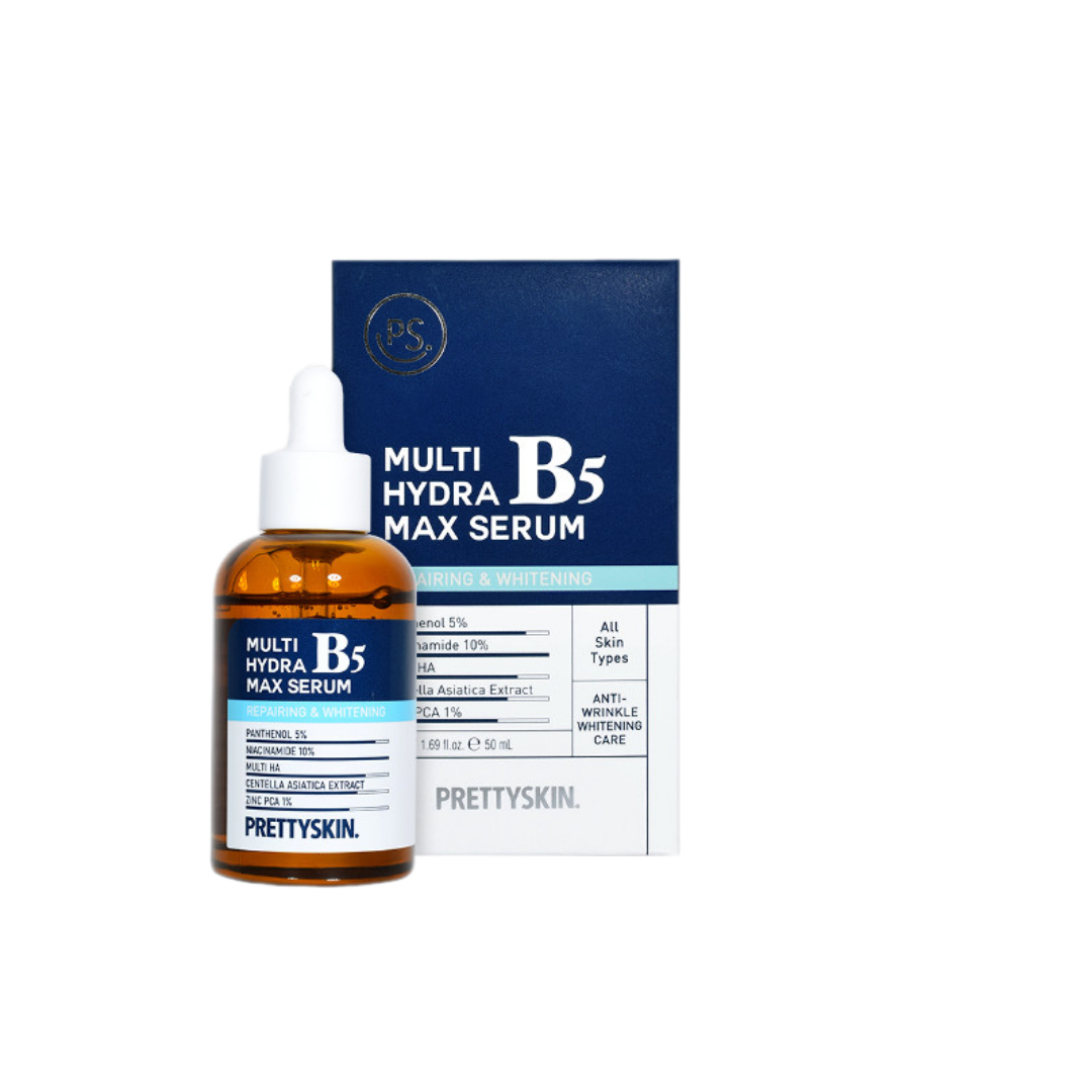 Bản da dầu mụn Serum Multi HA B5 Prettyskin 50ml