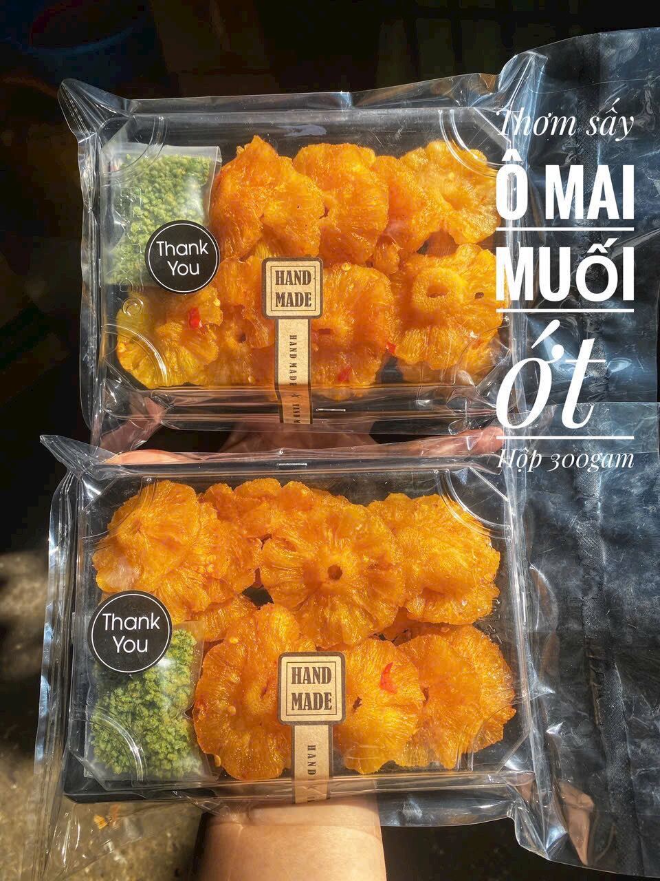 Thơm sấy muối ớt/ ô mai cay