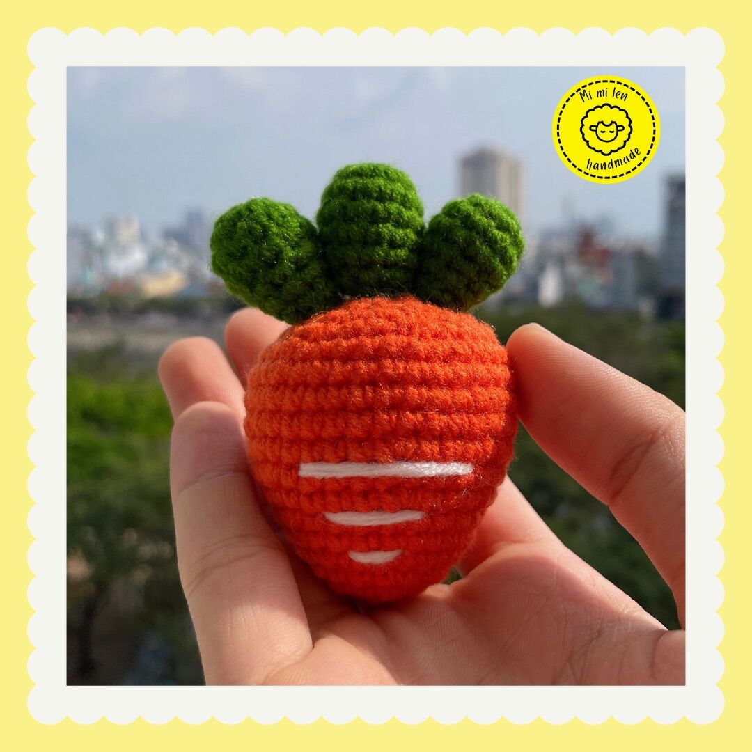 [mimi_len29] Móc khoá củ cà rốt