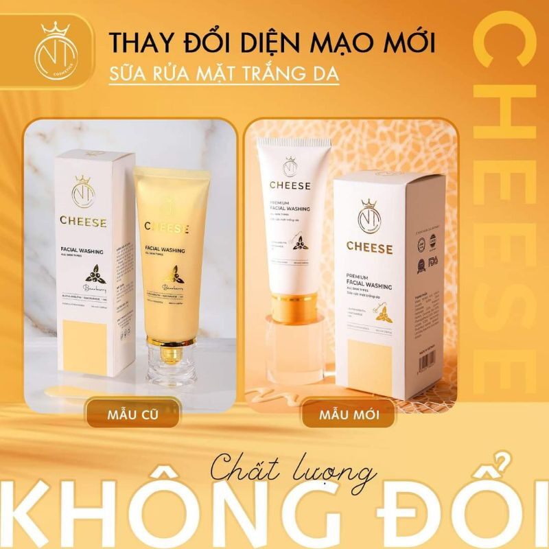 Sữa Rửa Mặt Cheese 100ml