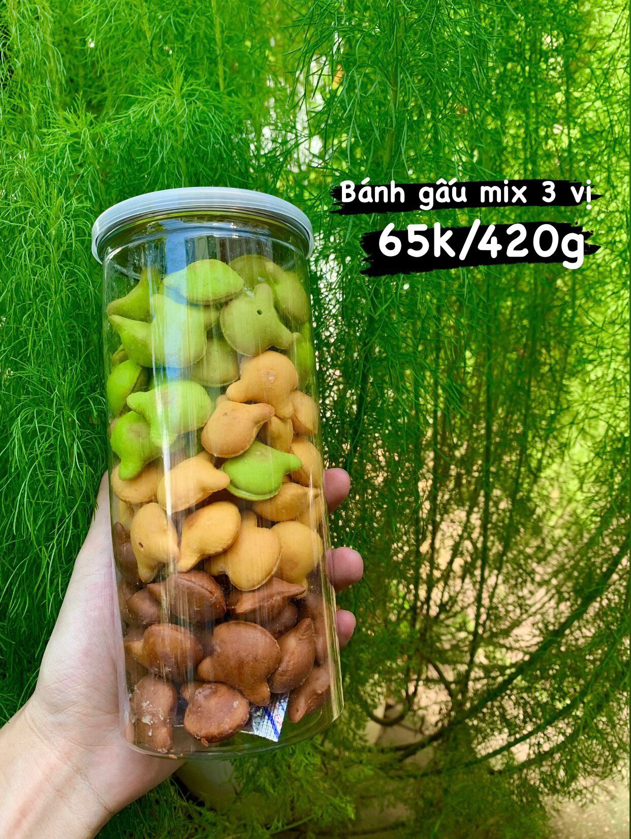 Bánh Gấu nhân kem
