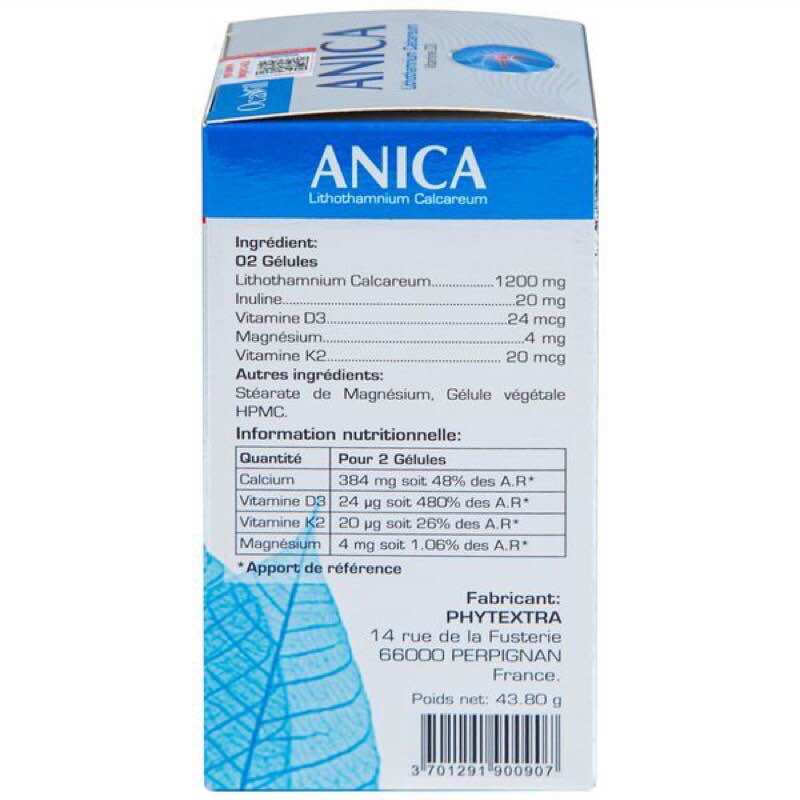 Viên Uống Bổ Sung Canxi ANICA ( Canxi hữu cơ )