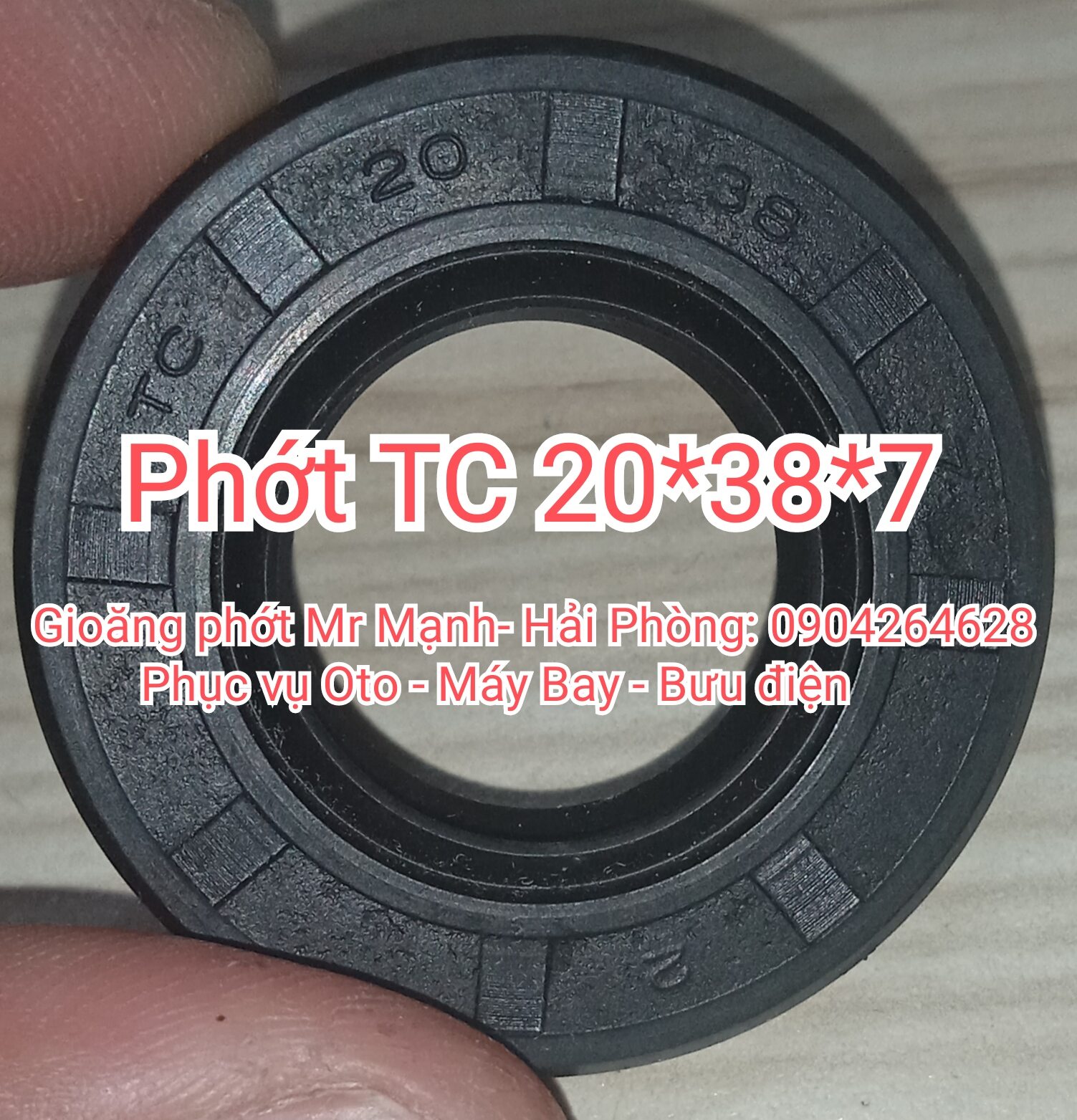 Phớt tc 20x38x7 , 207