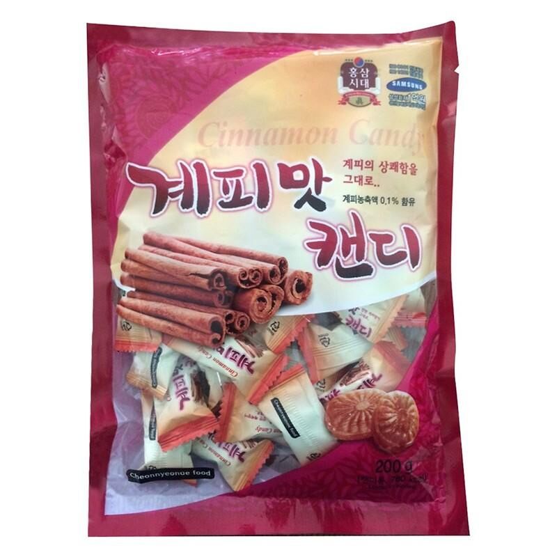 kẹo sâm Hàn Quốc vị quế [combo 5 gói ]