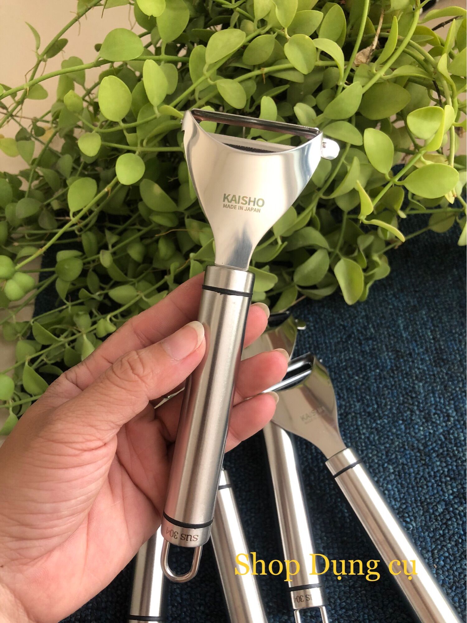 Bào vỏ củ quả Kaisho Japan, inox